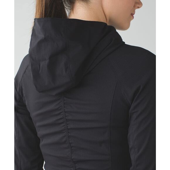Lululemon In Flux Jacket Black Size 6 - Picture 4 of 11